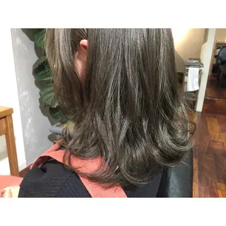 セミロング カラー 江上拓郎/ショート /酸性ストレートのヘアスタイル