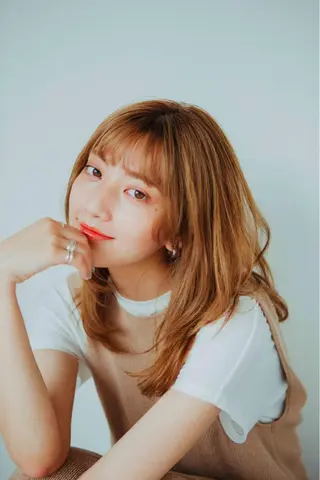 ミディアム カラー パーマ ヘアアレンジ メンズ キッズ ネイル マツエク・マツパ 髪質改善 艶髪🔵ﾌｾﾅｵﾔのヘアスタイル