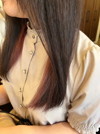 ロング カラー 美容しょうへいの店所属・吉川 茉由子のマツエク・マツパデザイン