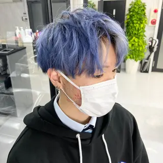 ショート カラー メンズ ミルボンAujua認定サロン Ria OSAKA 梅田所属・メンズ特化/ マンツーマン/Ryuのヘアスタイル