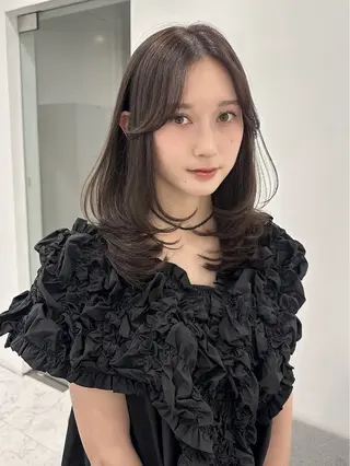 セミロング ralme/sol 髪質改善のヘアスタイル