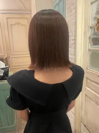 ショート カラー 大久保 詩月のヘアスタイル