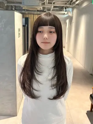 ロング CHERIM ❤️‍🔥新家光葉のヘアスタイル