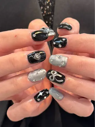 メンズ ネイル ハイトーン/ネイル /ミウ 🌺❤︎のヘアスタイル