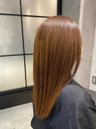 ミディアム 髪質改善/縮毛矯正 レイヤー/松川匠のヘアスタイル