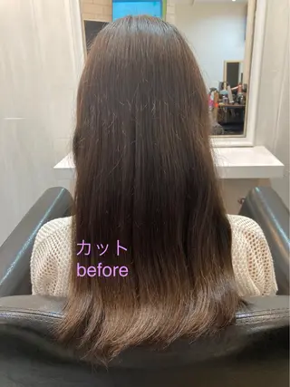 セミロング キッズ JUNO HAIR SALON所属・RuCOR. yuriのヘアスタイル