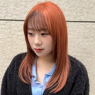 ミディアム カラー メンズ 🦋髪質改善 今宮梨沙🦋のヘアスタイル