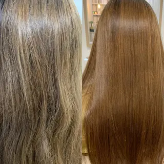 ロング 佐治 加奈子のヘアスタイル