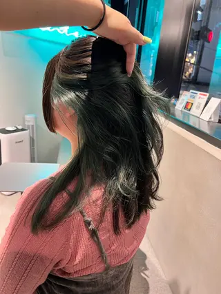 ロング カラー ロカリタ 河原町三条所属・🌐👽フクイ キララ🌎💎のヘアスタイル