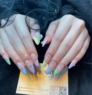 ネイル Rin Nail 新大久保店のネイルデザイン
