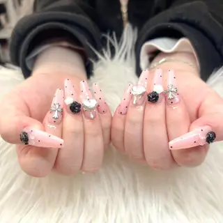 ネイル Hana Bloom Nail💜Akiのネイルデザイン