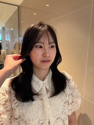 カラー 韓国風ヘア/パーマ ♡あゆのヘアスタイル