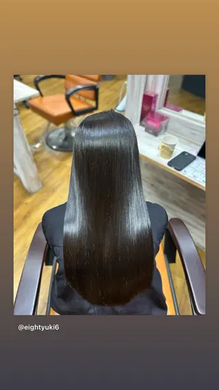 ロング 北口 優貴のヘアスタイル