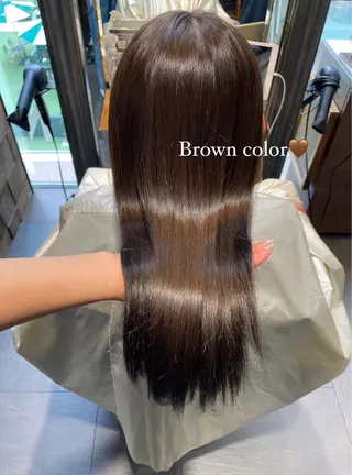 ロング カラー MINXshibuya所属・レイヤー/艶髪/ 透明感/千葉詩優のヘアスタイル