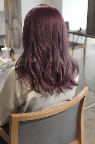 セミロング カラー 🌈ディレクター🌈 徳松優希のヘアスタイル