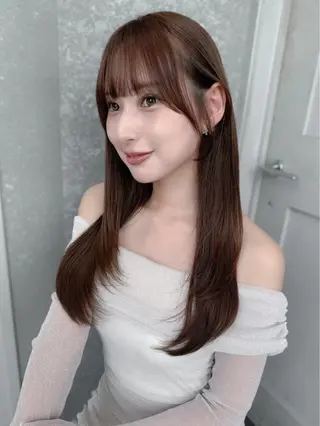 セミロング 宍戸 崇人のヘアスタイル