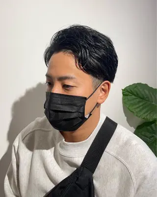 ショート メンズ 津田 真志のヘアスタイル