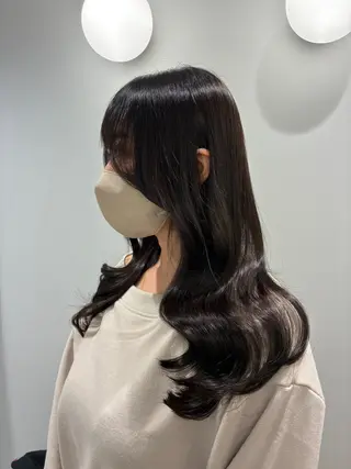 ロング ✂︎✂︎MOMO池袋 EMANON③🩵のヘアスタイル
