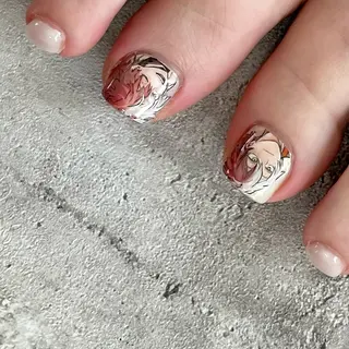 ネイル 東 千夏のネイルデザイン