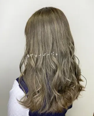 ロング カラー ヘアアレンジ ネイル マツエク・マツパ HAIRSALONLOOP所属・川上 麻梨阿のヘアスタイル