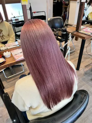 ロング カラー マツパ/髪質改善/ ラベゼ岩倉のマツエク・マツパデザイン
