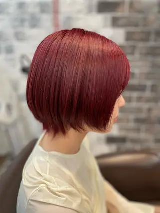 ショート カラー ❄️中野侑香❄️ ハイライト/ブリーチのヘアスタイル