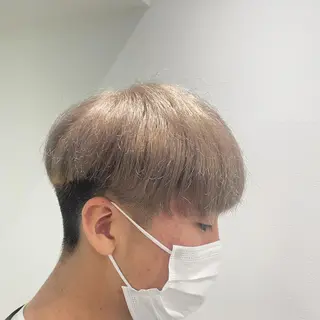 ミディアム カラー ヘアアレンジ メンズ 艶カラー の達人のヘアスタイル