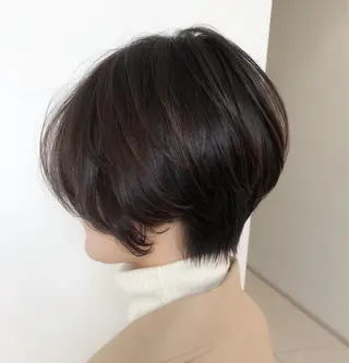 ショート パーマ nex the salon vlow所属・趙 英来のヘアスタイル