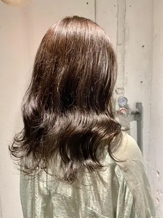 セミロング カラー Manami ♡のヘアスタイル