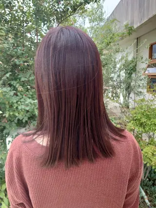 カラー 藤田 和花のヘアスタイル