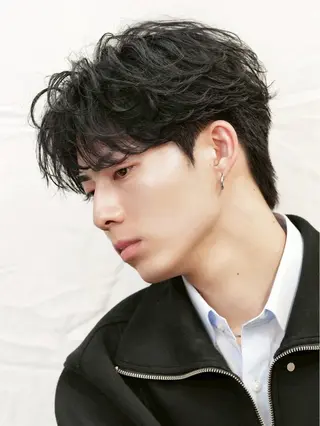 パーマ メンズ AITOKYO 渋谷店所属・有藤 昂樹のヘアスタイル