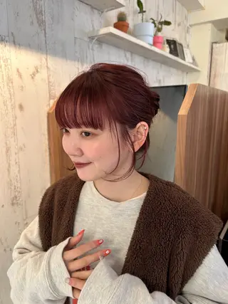 ミディアム 🌸透明感/レイヤー / 栗林 彩🌸のヘアスタイル