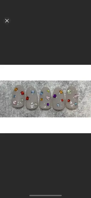 ミディアム K-more（ケーモア）知立店所属・K-more知立店 まなみのネイルデザイン