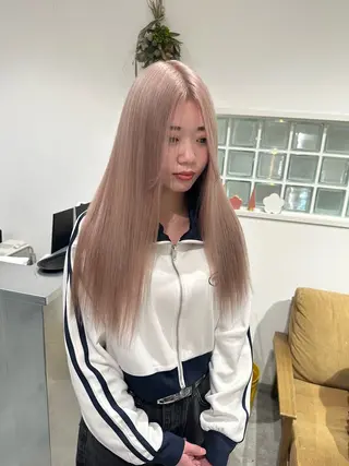 カラー ハイトーン /ブリーチ/miyuのヘアスタイル