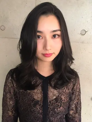 ロング カラー Lumderica(ラムデリカ)所属・横浜/元町/石川町 ラムデリカYUKAのヘアスタイル