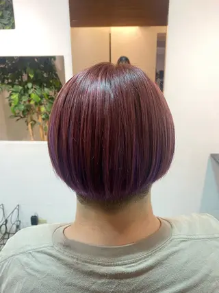 ショート カラー emerge池袋東口 NANAのヘアスタイル