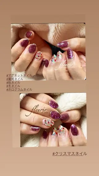 ネイル フルリール 【プライベートサロンのネイルデザイン