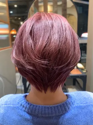 ショート カラー OON仙台一番町店所属・足立 崇明のヘアスタイル