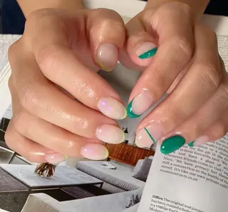 ミディアム ネイル Lofi nails ゆきこのネイルデザイン