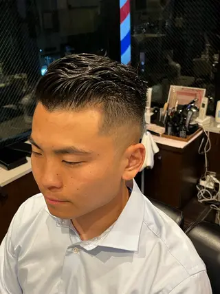 ショート 小原沢 彪真のヘアスタイル