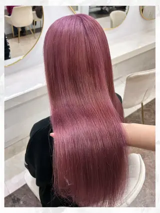 カラー 🍀みちか🍀 lovis💕モデルのヘアスタイル