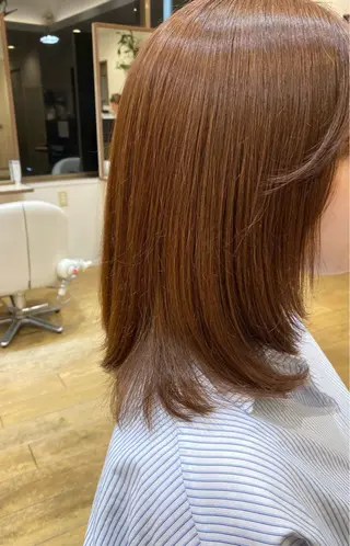 ミディアム カラー ホソカワ マイカ ★彡のヘアスタイル