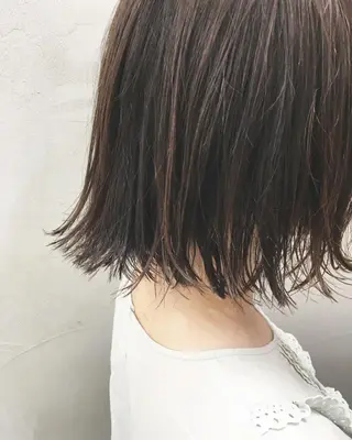 ミディアム カラー 代表　土屋ヒロユキ ショートカットのヘアスタイル