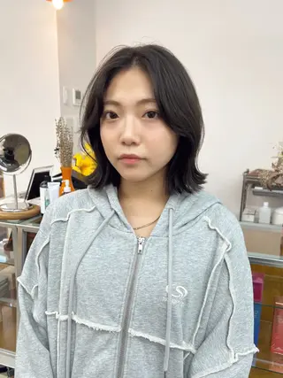 ミディアム ♥yelm ユウナ♥のヘアスタイル