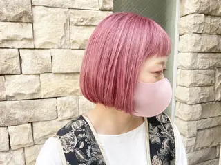ショート カラー EMANON天神所属・Hitomi Ezakiのヘアスタイル