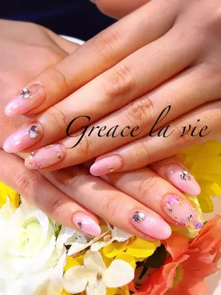 ロング カラー ネイル マツエク・マツパ Greace la vie所属・Greace  la vieのネイルデザイン