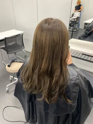 ミディアム ノンダメージ/韓国/ コトミのヘアスタイル