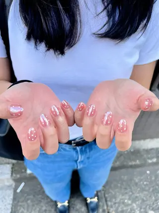 ネイル 🎀NAIL🎀 AI🪄︎︎◝✩のネイルデザイン