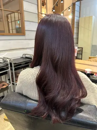 ロング La bonheur hair reve 池袋店所属・🐈‍⬛ マナカ🐈‍⬛のヘアスタイル