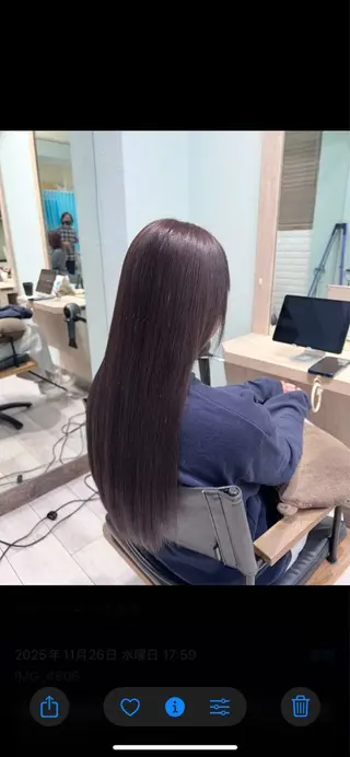 ロング 髪質改善カラー 🏖️クウト🏖️のヘアスタイル